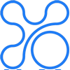 Logo de Fegma, un diseño abstracto azul